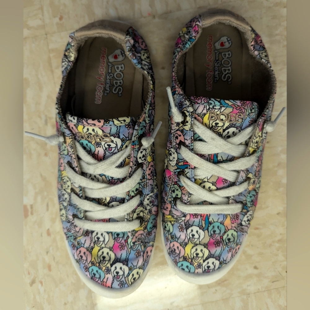 Bob's Memory Foam Colorful Dogs